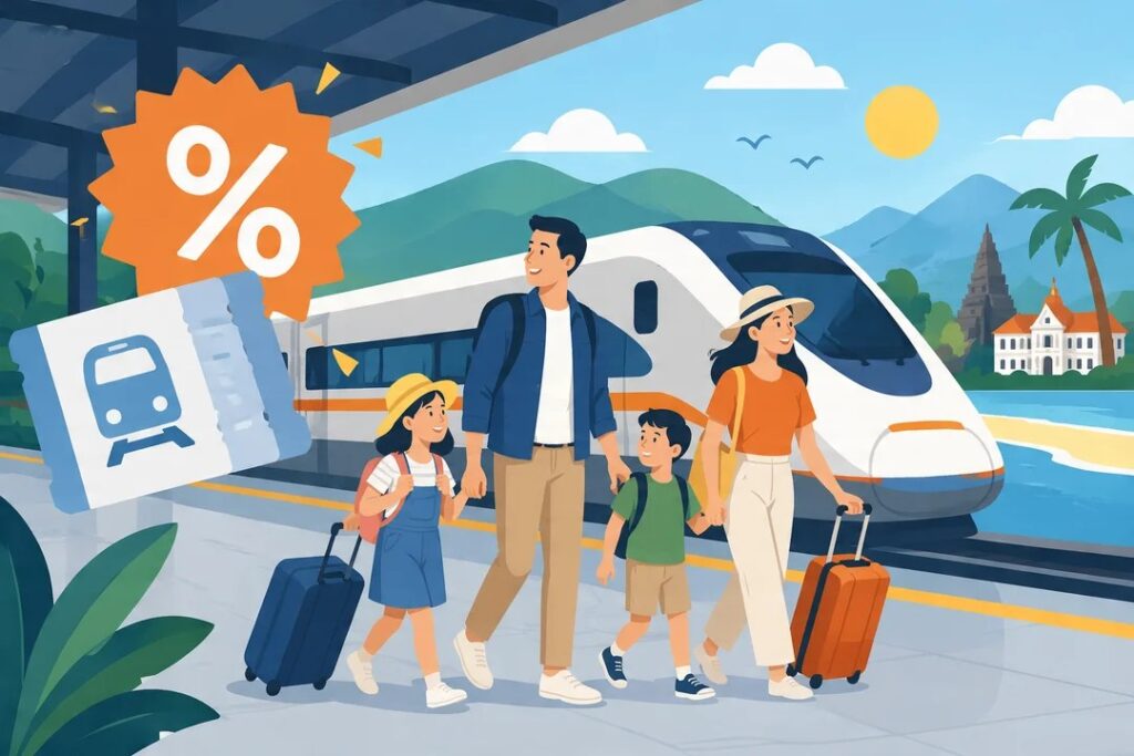 KAI diskon tiket kereta