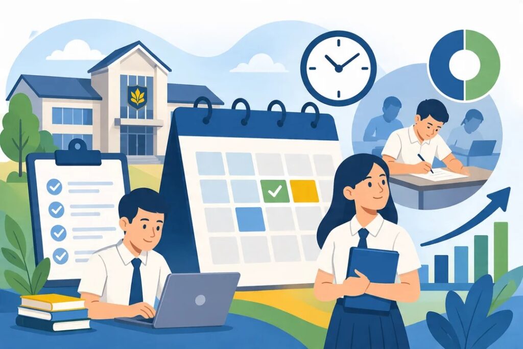 daftar ulang SPMB SMA Jateng