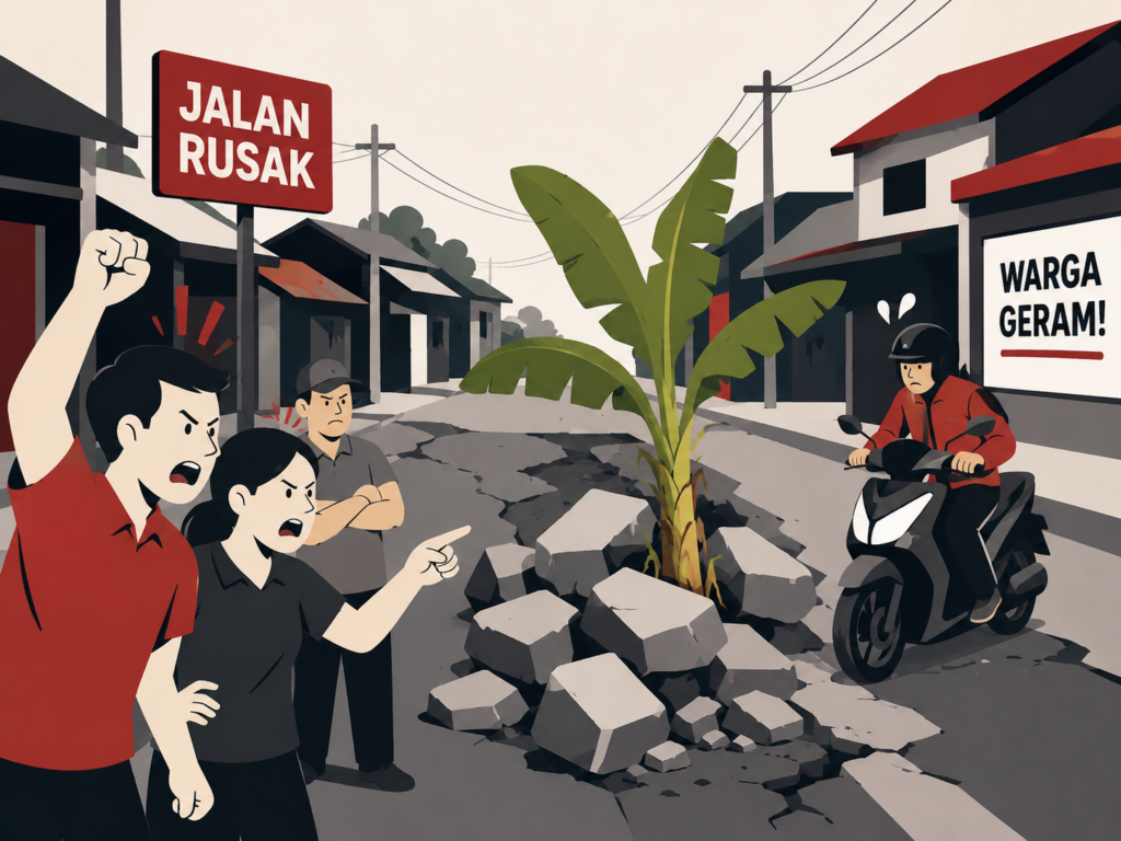 jalan rusak semarang