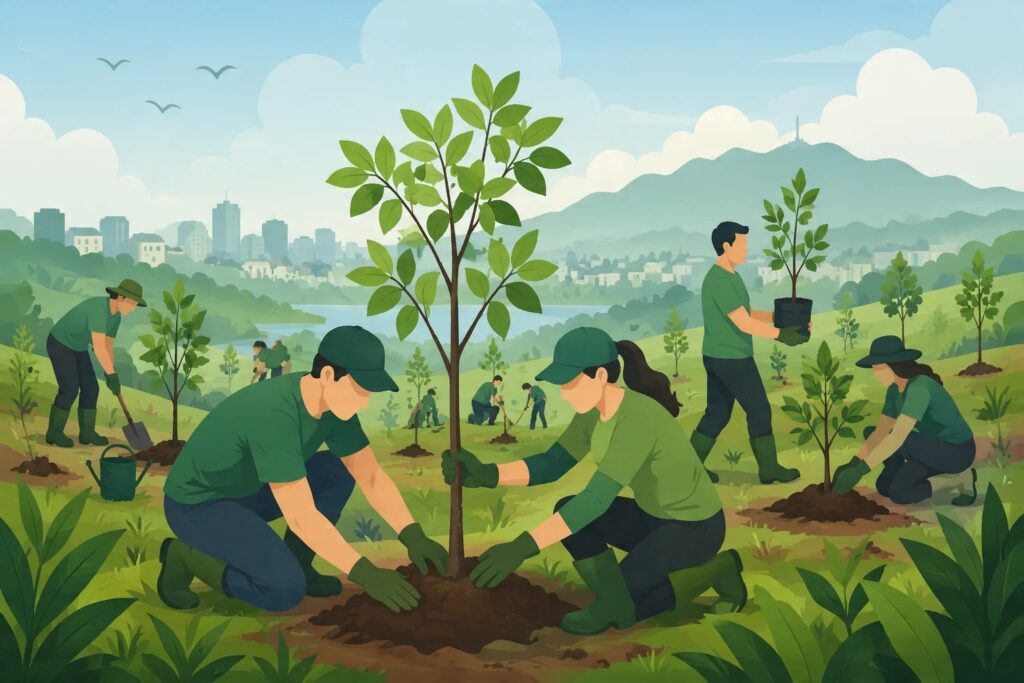 Green Legacy Project Mijen Semarang