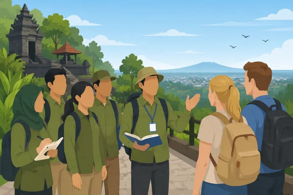 English for Guiding Jatirejo Gunungpati